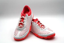 ADIDAS AdiPure Sport 2.0 Womens Golf Shoes Sz 8 White / Red Zest Spikeless