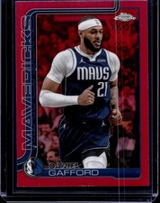 2025-26 Topps Chrome #78 Daniel Gafford Magenta Refractor #/399 Mavericks R03
