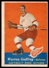 1957-58 Topps EXMT Warren Godfrey #41