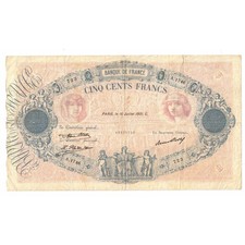 [#332356] France, 500 Francs, Bleu et Rose, 1931, A.1746, VF, Fayette:30.34, KM: