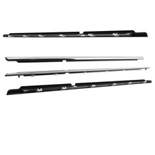 4 Chrome Front Rear Door Belt Moulding For Toyota Camry 2002-2006 574033080