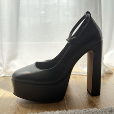 Aldo Damen Pumps Schwarz EU 38 Plateau Blocka...