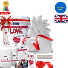 Fun & Skin-Safe Couples Hand Casting Kit - Perfektes Geschenk für besondere Anlässe