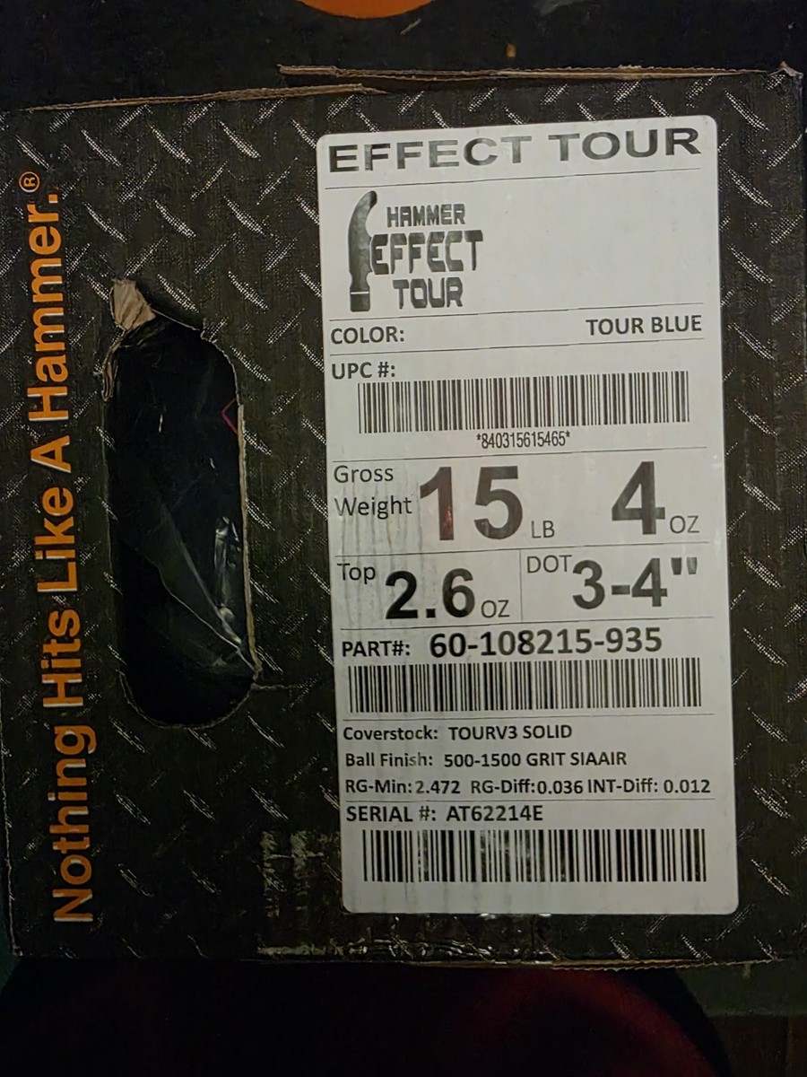 Hammer Effect Tour ボウリングボール15P Hammer Effect Tour ボウリングボール15P Hammer Effect Tour