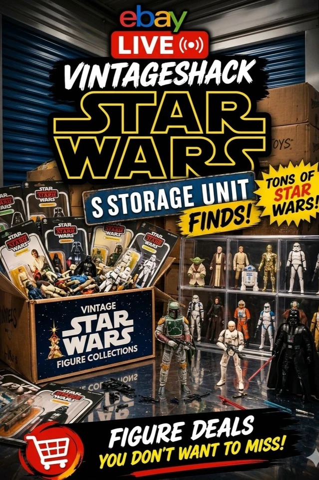 Massive! Star Wars Figurine Collectors Unit! LIVE UNBOXING! FREE SHIP