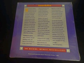 ZOOM Pioneer LaserActive video magazine special edition Laserdisc 8" New Sealed