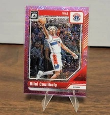 2024-25 Optic Bilal Coulibaly Pink Glitter /275 Wizards 