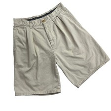 Polo Ralph Lauren Chino Shorts Kids Size 14 Tan Pleated Cotton Twill Casual A59