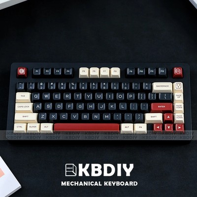 KBDiy GMK Rome SA Profile Keycaps 160-Key PBT Double Shot Mechanical Keyboard