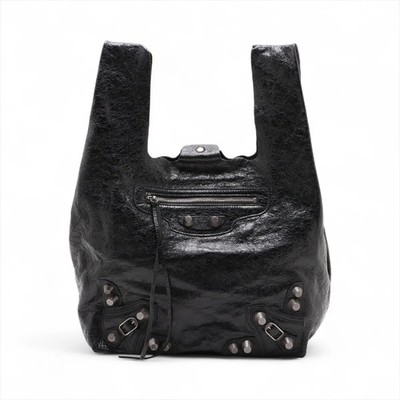 Balenciaga Le Kagor Leather Tote bag Black 780976