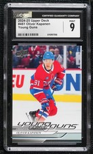 2024-25 Upper Deck Series 2 Young Guns Oliver Kapanen #461 CGC 9 Mint 0z0g