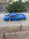 FERRARI 250 GT TIN/FRICTION BANDAI JAPAN Blue