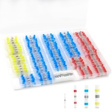 280PCS Solder Seal Wire Connectors Kit, Heat Shrink Wire Butt Connectors, Wat...