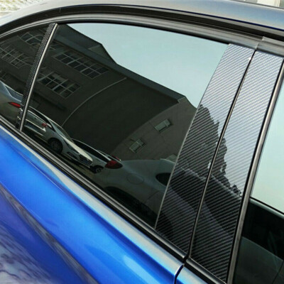 #ad Carbon Fiber Pillar Post For 2011 2021 Dodge Charger Door Trim Cover Accessories $17.09
