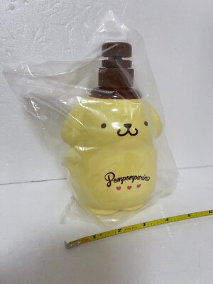 Sanrio Pompompurin Soap Dispenser 680ml Pump Empty Bottle H 5.5