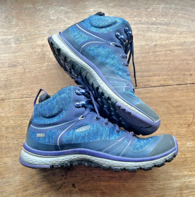 Keen Women's Terradora Hiking Boot Size 7 Waterproof Mid Shoe Purple Blue Black - Image 1 of 4