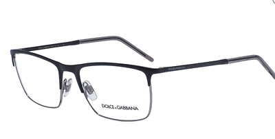 New Dolce & Gabbana Large Reading Glasses DG 1309 1277 57-18 Black Frame Readers