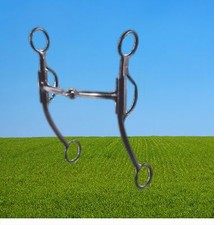 Greg Darnall Snaffle with Shanks 12,7cm, Greg Darnall Western Bit, Shank Snaffle