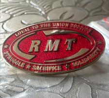 RMT - Trade Union Badge - RED - National Dispute 22/23 - Loyal To The Union