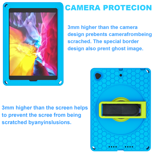 Shockproof Rotating Stand Case Cover For iPad 5/6/7/8/9/10th Gen Air 4 5 Pro 11 - Picture 5 of 85