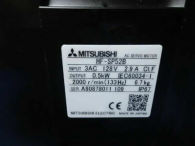 Brand NEW Original Mitsubishi HF-SP52B Servo Motor HFSP52B