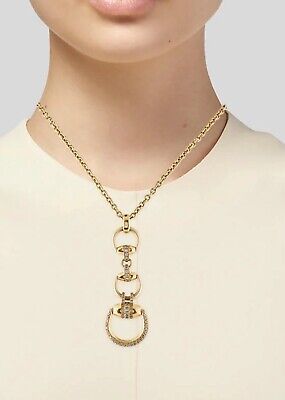 Gucci Horsebit 18K Yellow Gold Chain Necklace Pendant Tom Gucci Horsebit 18K Yellow Gold Chain Necklace Pendant Tom