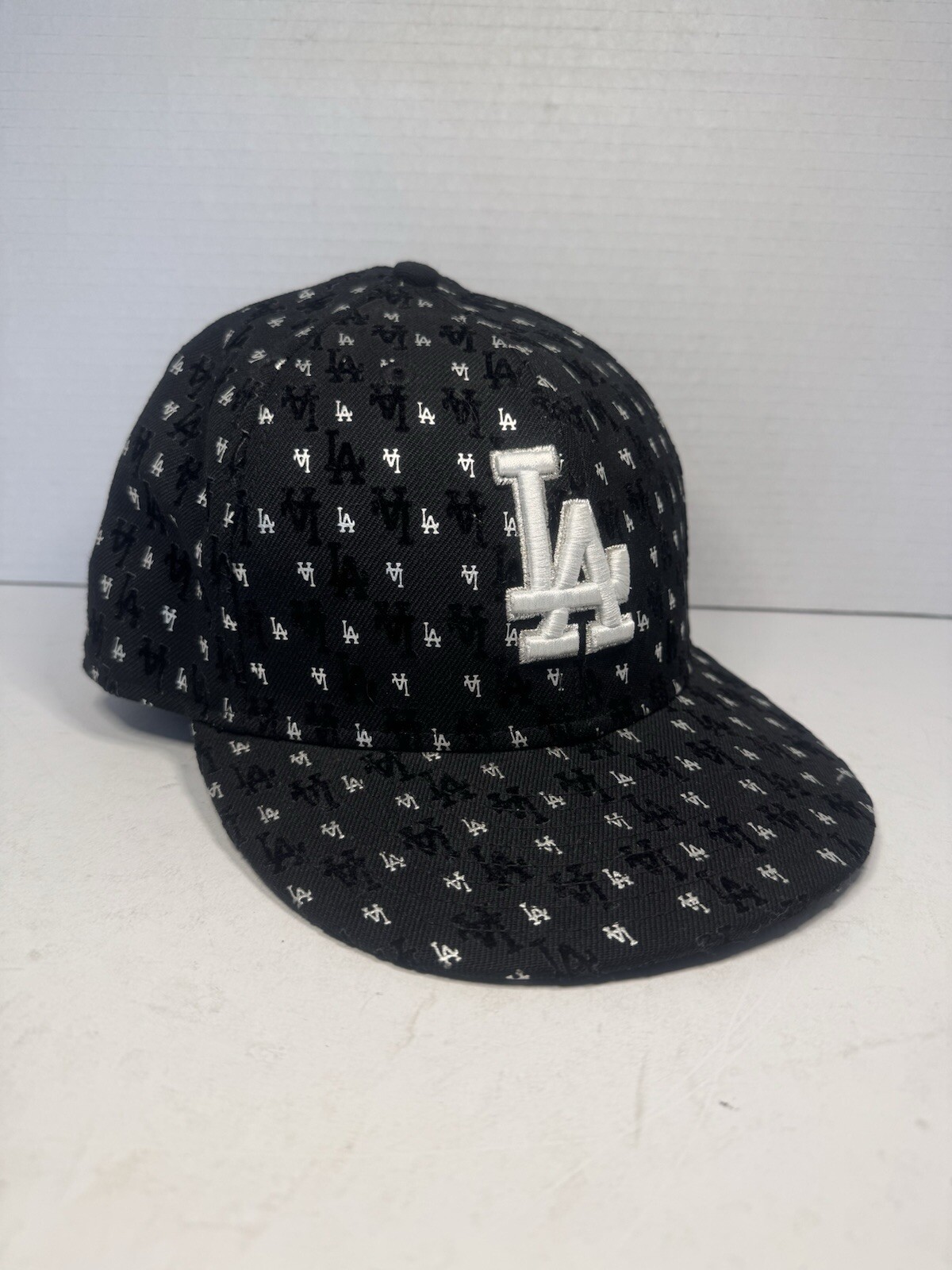 New Era Mlb Dodgers All Over Pattern Monogram Cap Limited Edition Baseball