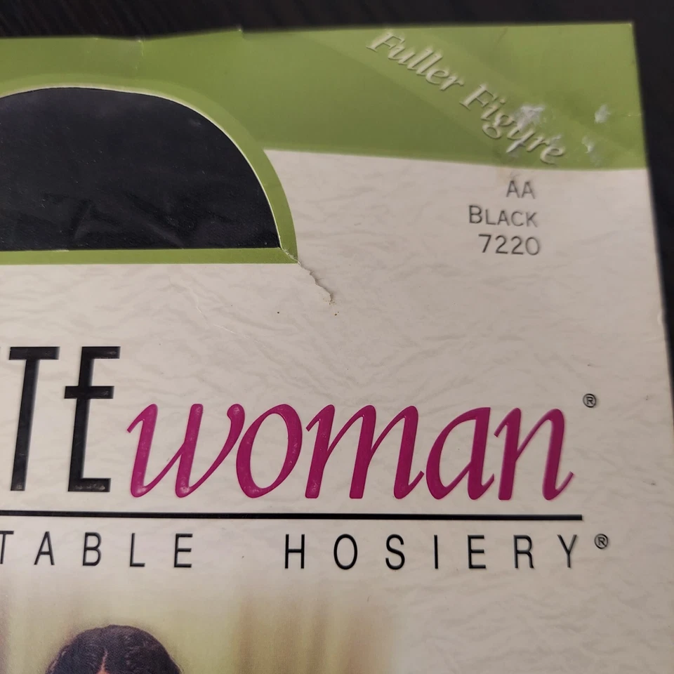 Женские трусики Vassarette Control Top AA черные кружевная отделка 4 фута 10 дюймов - 5 футов 4 дюйма, 150 - 190 фунтов - Изображение 2 из 4