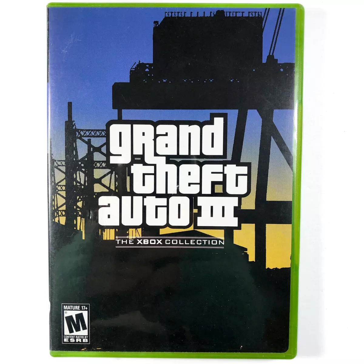 Grand Theft Auto III Microsoft Xbox Video Game w/Manual Rockstar Games