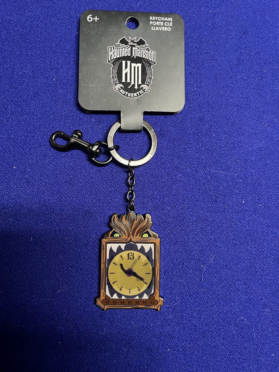 Loungefly Disney Haunted Mansion Clock Lenticular Keychain  display picture 1