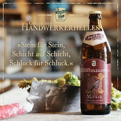 Handwerker Bier Geschenk Maurer Kollegen im Handwerk 12x0,5 Geschenkidee - Bild 1 von 5