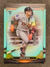 2022 Topps Triple Threads #49 Javier Javy Baez Aquamarine Parallel /150 Rare