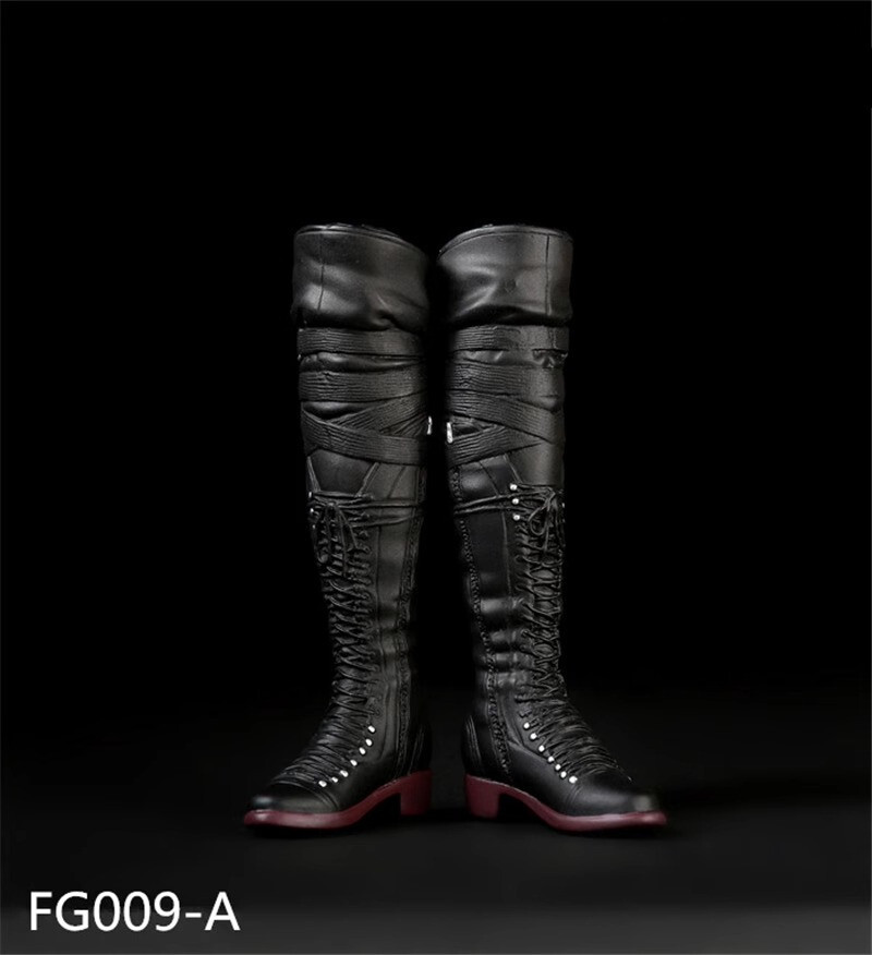 1/6 Scale HighHeeled Boots Shoes Model Fit 12" Female PH TBL Action