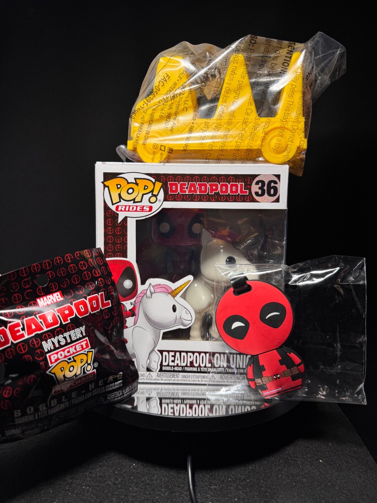En Oferta Funko Pop! Caja De Tiempo De Juego Deadpool Con Deadpool En Unicornio #36