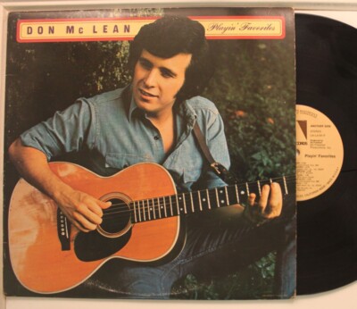 Don Mclean LP Playin Favorites Auf UA - VG+ Bis VG++ / VG++