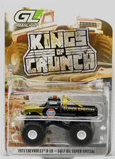 1971 Chevrolet K-10 Gulf Oil Super Special Kings of Crunch 1:64 Monster Truck