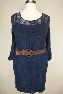 maurices navy blue dress