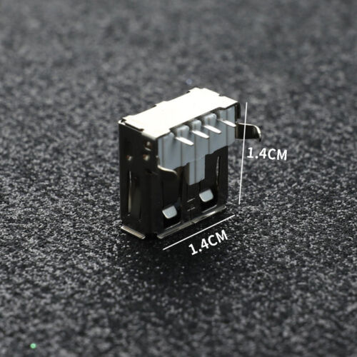 10Pcs USB Type A Standard Port Female Solder Jacks Connector PCB SocketYUI1 - Picture 3 of 8