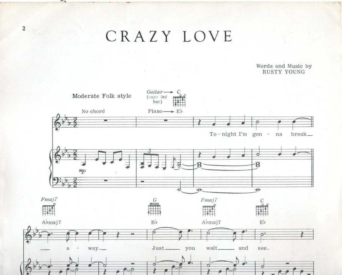 Crazy? I was crazy once. Sheet music for Clarinet other (Mixed