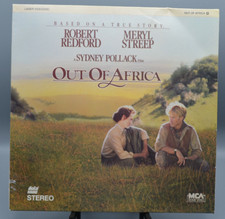 Out of Africa Robert Redford, Meryl Streep 2 Disc Laser Disc