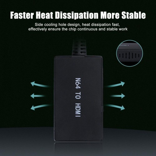 NGC/SNES/N64 to HDMI Converter Adapter For Nintendo 64/for SNES/for NGC Series b - Picture 12 of 12