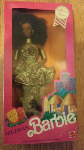 1989 Special Edition Nigerian Barbie Dolls Of The World 