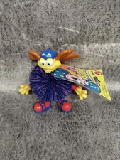 Vintage Oddzon Koosh Lings Special Cereal Box Edition Cap'n Crunch 3" NWT 1