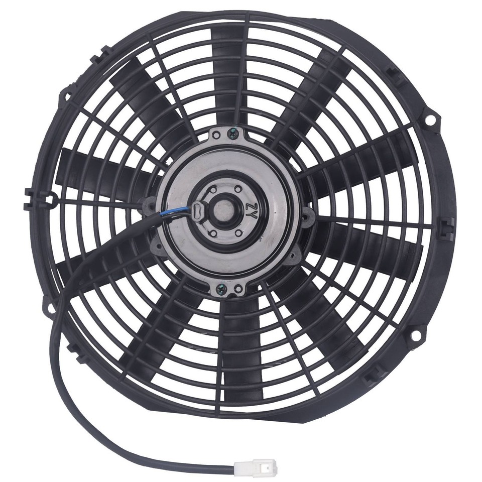 12" Inch 950CFM Slim Push Pull Electric Radiator Cooling Fan Mount Kit