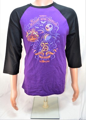Disney 2018 Nightmare Before Chirstmas 25 Years Of Fight T Shirt Sz Small NEW