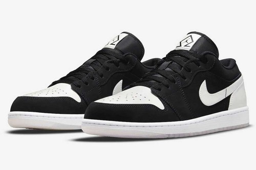 Nike Air Jordan 1 Low Omega Black White 