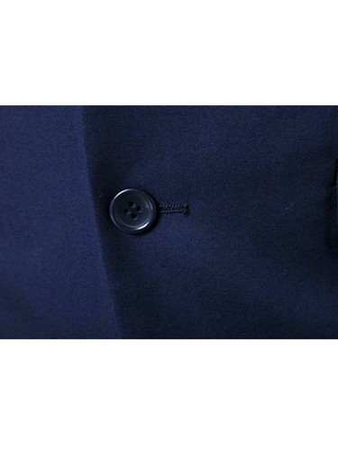 Abiti formali 3 pezzi giacca blazer set pantaloni giacca matrimonio snello - Foto 26 di 76