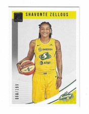 2019 Donruss WNBA Silver Press Proof Shavonte Zellous Parallel Card-#/199!