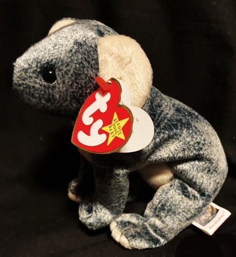 Ty Eucalyptus The Koala Bear Beanie Baby Plush Retired DOB 1999 6" PET RESCUE