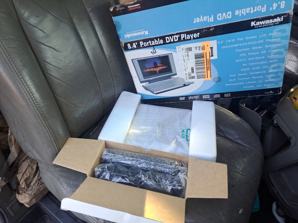 8.4 portable dvd player kawasaki | eBay
